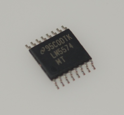 LM5574MTX 75V Wide Input 3A Step-Down DC/DC Converter Geïntegreerd 170mΩ MOSFET 50kHz-1MHz Freq Adjust Thermal/UVLO/OCP Protection -40°C tot +125°C TSSOP-16 Pakket