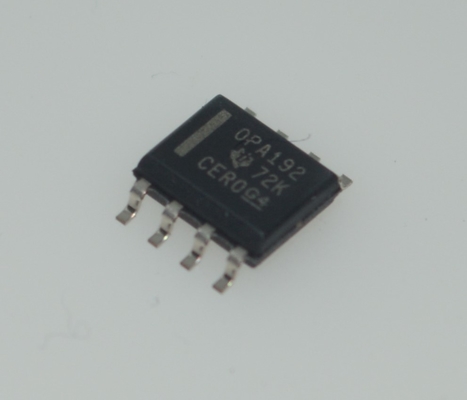 OPA192IDR Precisie Op-Amp met 25μV Offset 0,2μV/°C Drift 10MHz GBW 20V/μS SR 1,1kHz 1/f Ruis RRO CMOS Ingang 2,2nA Ib SOIC-8 Behuizing