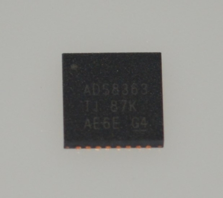 ADS8363SRHBR ADC 16-Bit Resolution 500kSPS Throughput 6-Channel Simultaneous Sampling Low Power (85mW) Parallel Interface ±2.5V Bipolar Input Internal Reference 64-pin QFP Package