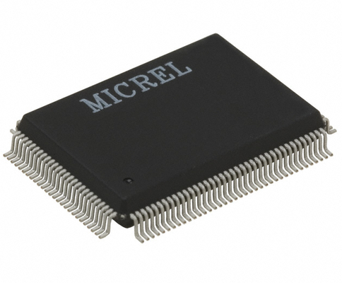 KSZ8997 9-poort 10/100 Managed Switch met QoS VLAN Energy Detection Auto-MDI/MDIX 3.3V Operation Industrial Temperature (-40°C tot +85°C) 128-pin PQFP-pakket en geavanceerd verkeersbeheer