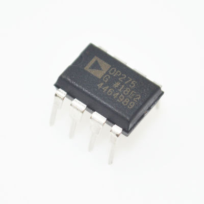 OP275GPZ Gerenommeerde Audio Op-Amp met Bipolar/JFET Blend 5MHz Bandbreedte 22V/μs Slew Rate Low 6nV/√Hz Noise High 10mA Drive ±4 tot ±22V Range en DIP-8/SOIC-8 Package