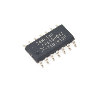 74HC14D Hex Inverter High-Speed CMOS Low Power Schmitt Trigger Wide Voltage (2-6V) High Noise Immunity Direct TTL Compatibility Balanced Propagation Industry Standard Reliability