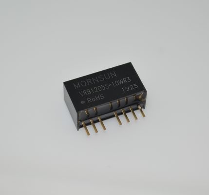 VRB1205S-10WR3 DC/DC-omvormer 10W Vermogen 9-36V Brede Ingang 89% Efficiëntie Ultra-Compact (1"x1") Gereguleerde Uitgang -40°C tot +85°C Bereik Standaard Pinout PCB-montage voor Industrieel/Telecom Vermogen