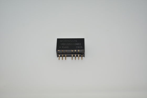 VRB1205S-10WR3 DC/DC-omvormer 10W Vermogen 9-36V Brede Ingang 89% Efficiëntie Ultra-Compact (1"x1") Gereguleerde Uitgang -40°C tot +85°C Bereik Standaard Pinout PCB-montage voor Industrieel/Telecom Vermogen