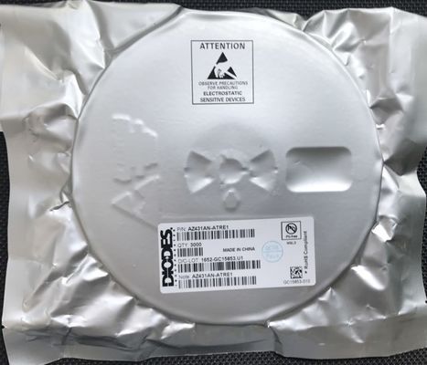 AZ431AN-ATRE1 2.5-36V Shuntregelaar met ±0,5% Precisie 100mA Sink Lage Impedantie SOT-23-3 -40°C tot +105°C AEC-Q100 Tape and Reel