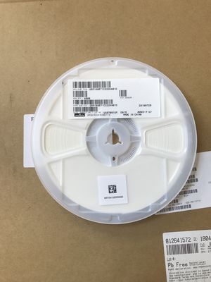 GRM188R71C222KA01D 2,2nF MLCC 16V Rating X7R Diëlektricum 0603 Behuizing 10% Tolerantie Hoge Frequentie Stabiele Prestaties Ideaal voor Filtering en Resonantie Circuits