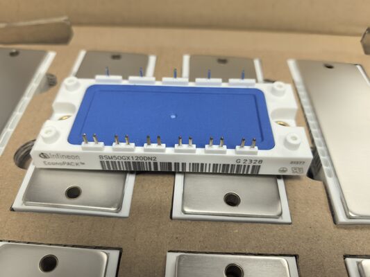 BSM50GX120DN2 1200V/50A IGBT-module Dubbele configuratie Lage VCE(sat) Snelle schakeling Laag verlies Ingebouwde NTC Geïsoleerde basisplaat Industriële kwaliteit voor motoraandrijvingen & zonne-omvormers