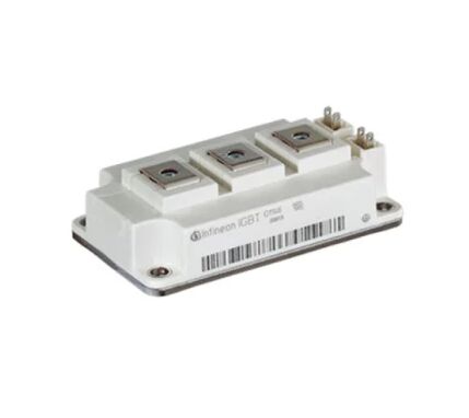 FF100R12KS4 1200V/100A 3-in-1 IGBT-module geïntegreerde remkopper lage VCE (sat) hogesnelheidsschakeling lage verlies ingebouwde NTC geïsoleerde basisplaat voor industriële aandrijvingen en zonne-inverters