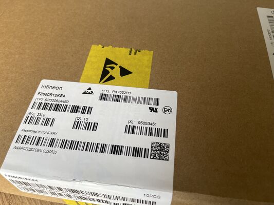 FZ600R12KE4HOSA1 1200V/600A IGBT-module Lage VCE(sat) Hoge Snelheid Schakelen Laag Verlies Press-Fit Pinnen Geïsoleerde Basisplaat NTC-sensor Industriële Kwaliteit voor Zware Aandrijvingen & Windomvormers