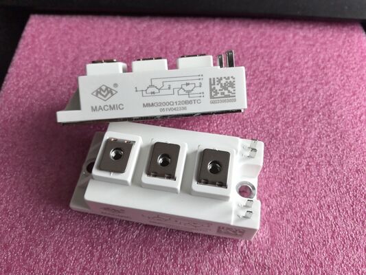 MMG200Q120B6TC 1200V 200A SiC Half-Bridge Module Low Rds ((on) Fast Switching High Frequency High Temp Operation Low Loss Industrial Grade Voor PV & UPS