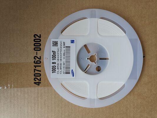 Miniature 0402 X5R MLCC 0.1µF High Capacitance 16V Rating High-Frequency Stability Low ESR RoHS Compliant Superior Reliability for Advanced Decoupling and Filtering in Compact Electronics