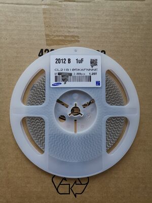 Hoge-capaciteit 1µF X7R MLCC in 1206 behuizing 50V beoordeeld Brede temperatuurstabiliteit Lage ESR/ESL Hoge rimpelstroomverwerking Robuuste prestaties voor stroomfiltering en industriële ontkoppeltoepassingen