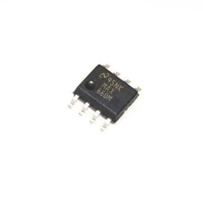 MAX660MX 5V 60mA laadpomp DC-DC-omvormer/spanningsdublaar SOIC-8 Pakket 99% Spanningsomrekeningsdoeltreffendheid Geen inductoren vereist voor op-amp en LCD-biasvoorraden