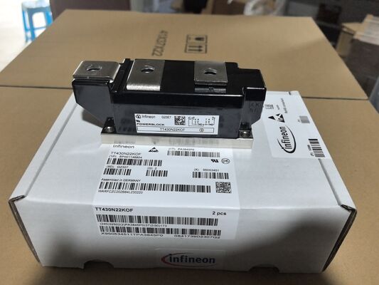 TT430N22KOFXPSA1 2200V 430A HiPak-module lage Vce (sat) hoge kortsluiting robuustheid lage schakelverlies lage inductantie press-fit technologie voor hoogvermogensomvormers en spoorwegtractie