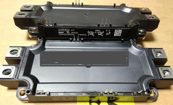 SEMIX603GB12E4P 1200V 600A IGBT-module Lage Vce (sat) Hoge kortsluiting Robustheid Lage schakelverlies Hoge isolatie Industriële kwaliteit Voor UPS's en industriële aandrijvingen met hoog vermogen