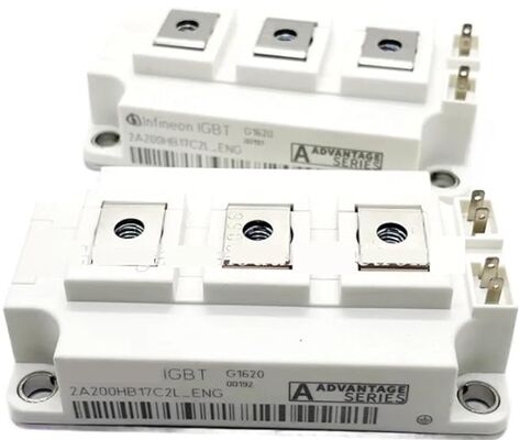 2A200HB17C2L 1700V 200A Dual Diode Module Lage Doorlaatspanning 1.4V Snelle Zachte Herstel Hoge Stroomstoot Hoge Isolatie Compacte Behuizing Voor Industriële Gelijkrichters en UPS