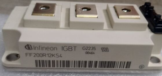 FF200R12KS4 1200V 200A IGBT-module Lage VCE(sat) Hoge Kortsluitvastheid Lage Schakelverliezen Hoge Isolatie Voor Industriële Motoraandrijvingen en Krachtige UPS-systemen