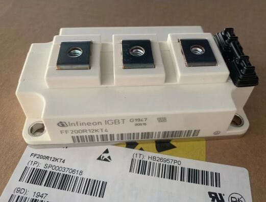 FF200R12KT4 1200V 200A IGBT-module lage VCE (sat) hoge kortsluiting robuustheid lage schakelverlies hoge isolatie voor industriële motor aandrijvingen en high power UPS