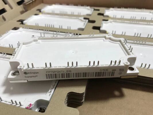 FP75R12KT4 B16 1200V 150A PIM IGBT-module Trench Field Stop Low VCE ((sat) 2.25V Integrated Rectifier en NTC Copper Baseplate 150°C Operatie Voor motor aandrijvingen en UPS