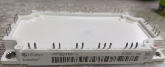 FP100R12KT4 1200V 100A PIM IGBT Module TRENCHSTOP™ IGBT4 Lage VCE(sat) 2.1V Geïntegreerde Gelijkrichter en Rem Koperen Basisplaat NTC Lage Schakelverliezen Voor Motoraandrijvingen