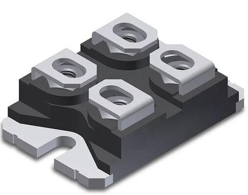DSEI2X101-12A 1200V 2x101A Dubbele Diode Ultra-Snelle Herstel Lage Omgekeerde Herstel Zacht Schakelen Lage VF Hoge dI/dt Geïsoleerd Pakket Ideaal voor Snubber en Lassen