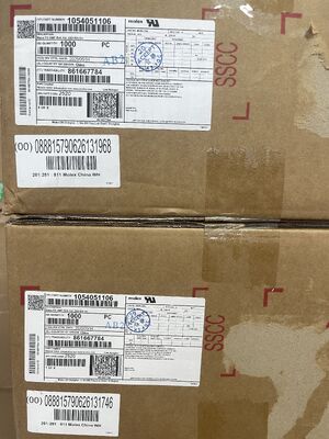 105405-1106 6 Posities 1.25mm Pitch Draad-naar-printplaat Connector Krimphuis Ontvanger Type Paneelmontage Wrijvingsslot UL 1066 V-0 voor LED-verlichting en Automotive