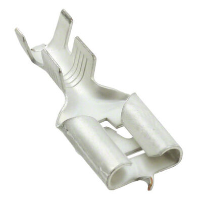 280756-4 4-Posities 2.5mm Pitch Draad-naar-Printplaat Connector Crimpbehuizing Wrijvingsslot Paneelmontage UL 94V-0 Gepolariseerd 4.5A Nominaal voor Stroomverdeling en Industriële Besturingen