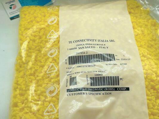 281934-2 2 Positie 2,5 mm Pitch Draad-to-Board Header Rechte hoek door het gat gehuld wrijvingsslot Gepolariseerd tin geplatteerd voor industriële en automobiel toepassingen