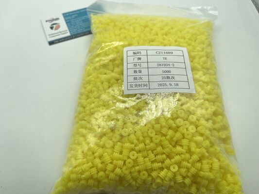 281934-2 2 Positie 2,5 mm Pitch Draad-to-Board Header Rechte hoek door het gat gehuld wrijvingsslot Gepolariseerd tin geplatteerd voor industriële en automobiel toepassingen