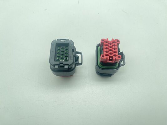 776273-1 3 Posities 1,5 mm Pitch Draad-naar-printplaat Connector Verticaal Doorsteekbevestiging Afgeschermd Vergrendelingshelling Gepolariseerd 2A Nominaal voor Automotive en Industriële Sensoren