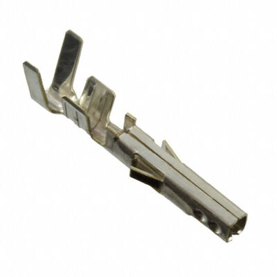 0039000077 2,36 mm Diameter Vertind Koperen Spade Connector Krimpaansluiting Niet-geïsoleerd 16-14 AWG 600V Nominaal 20A Stroom Rolverpakking voor Automobiel- en Industriële Bedrading