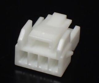 PARP-04V 4-positie 2.0mm Pitch Connectorbehuizing PA Serie Receptacle Krimpaansluiting Positieve vergrendeling Compacte 3A Nominale waarde 100V AC voor Draad-naar-printplaat en LED-verlichting