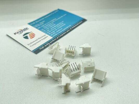 S04B-PASK-2 4-Pin 2.0mm Pitch Top-Entry Header Friction Lock UL94V-0 Nylon 3A 250V -25°C tot +85°C THT Mount JST PA Serie voor Apparaten