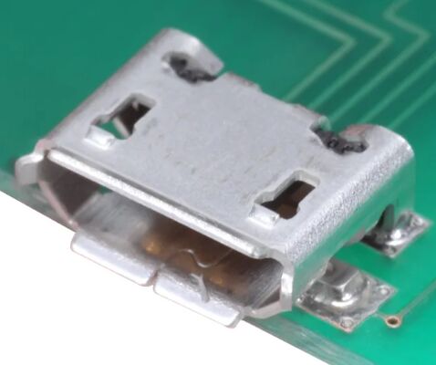 ZX62-B-5PA(33) Micro USB B 5-pins compact SMT, robuuste behuizing hoge retentie 10k cycli ideaal voor draagbare apparaten