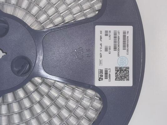 MA35V680M10X13 680μF 35V alum elec cap 10x13mm 105°C lage impedantie lange levensduur hoge golven voor elektriciteit en industrie