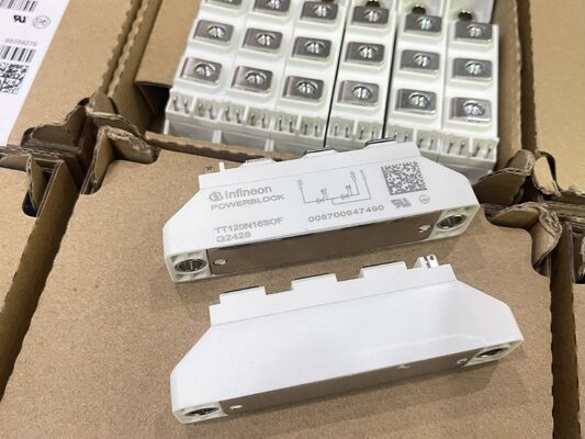 TT120N16SOFHPSA1 SCR-module 1600V Vdrm 120A Itav drukcontact hoge piek met laag verlies industriële kwaliteit voor vermogensregeling