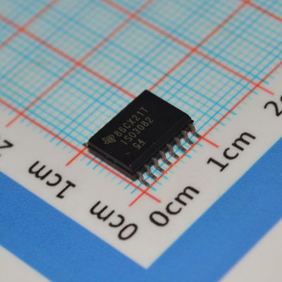 ISO3082DWR 3V-5.5V RS-485 Transceiver ±15kV ESD 25Mbps 1/8 Eenheidsbelasting SOIC-16 -40°C tot +85°C