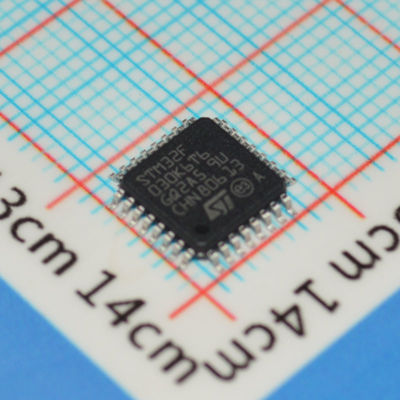 STM32F030K6T6 48MHz Cortex-M0 MCU 32KB Flash 4KB RAM 12-bit ADC 16 GPIO's LQFP-32 2.4-3.6V -40°C tot +85°C Kosten-Effectief